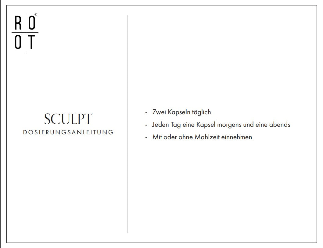 ROOT SCULPT - PRE-ORDER - Early March &