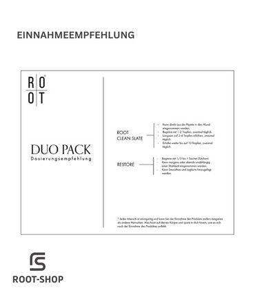 ROOT Duo Pack | 1x Clean Slate + 2x Restore - ROOT-SHOP