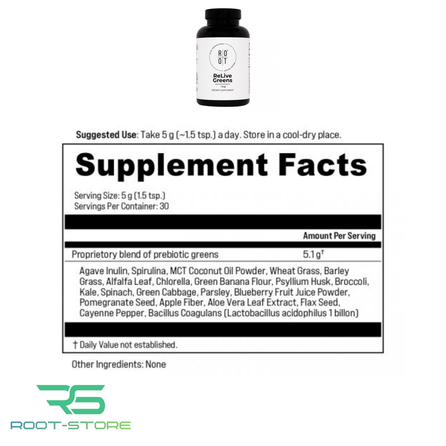 ROOT Dr. Rahm Pack | 1x Clean Slate | 1x Zero-In | 2x Restore | 1x Relive Greens